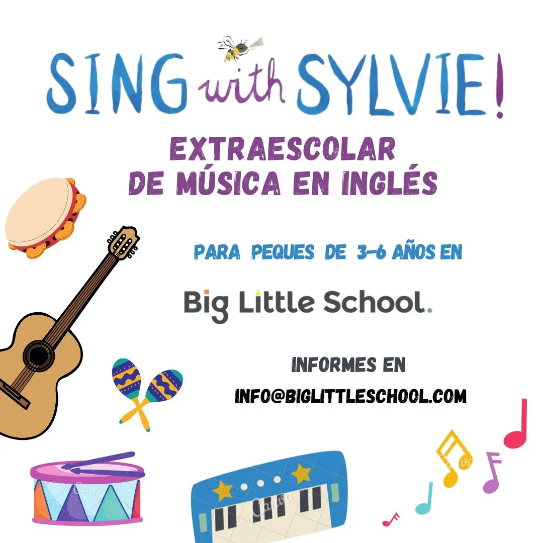 Extraescolares musicales con el inglés como lenguaje